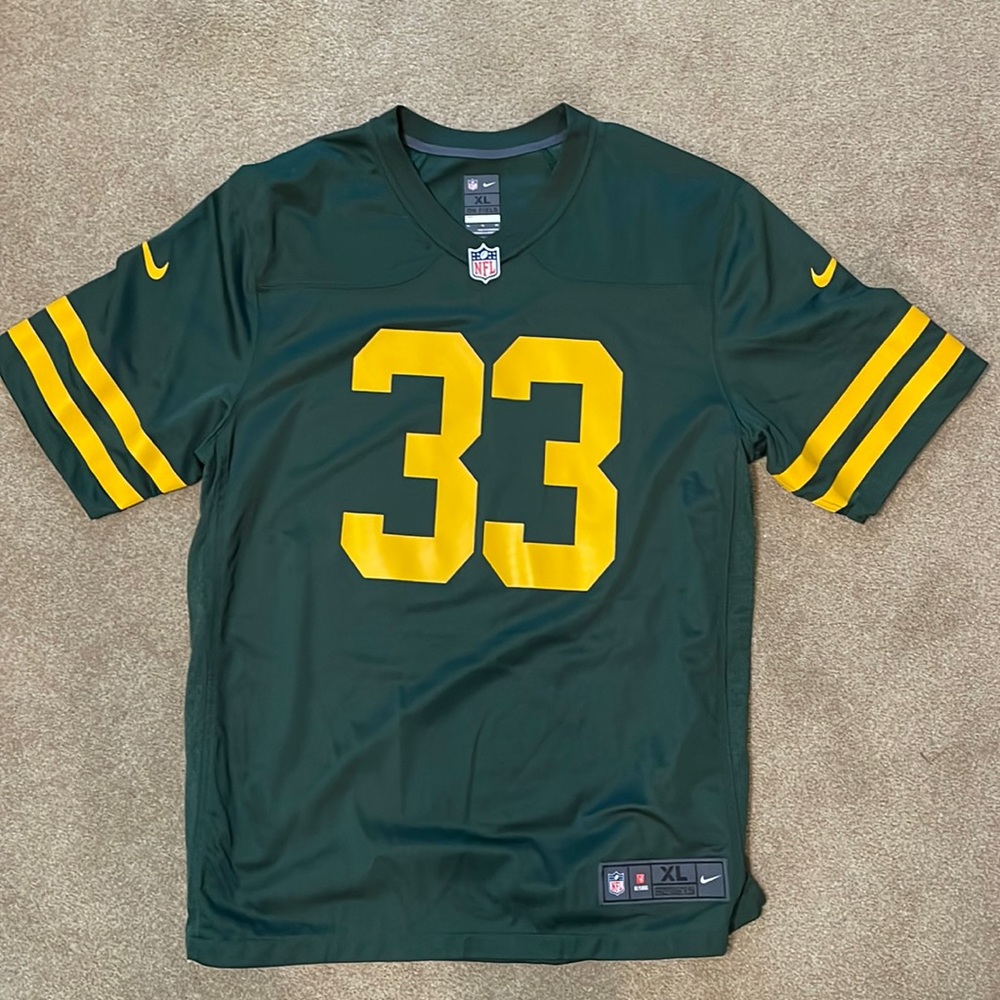 Nike On Field Green Bay Packers throwback jersey. Size XL.
